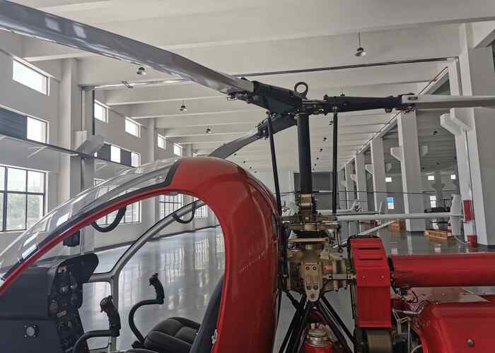Helicopter with Turbine Engine