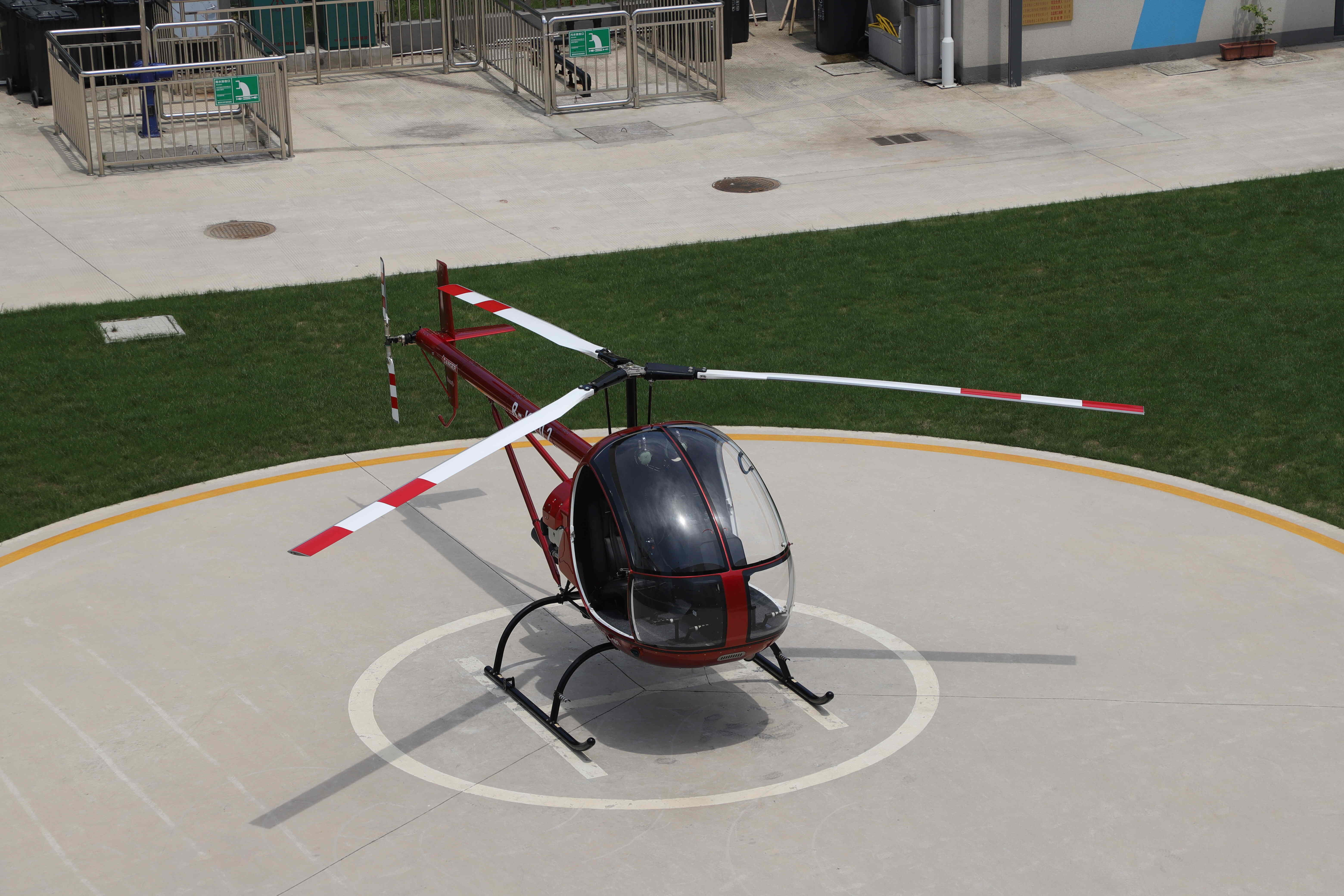 flyben helicopters for sale: Brazilian Client Marco de Campos Visits Zhonglian Aviation Technology 