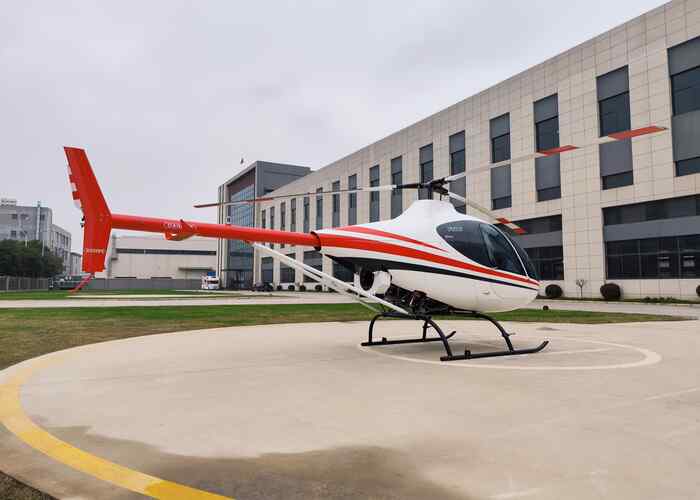 F600 three blade helicopter  Streamlined Fully Enclosed Kit Helicopter by Jiangsu Flyben Engine Co
